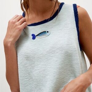 Free People Shelly Sweater Tank